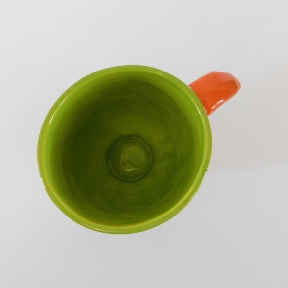 ANTHROPOLOGIE Tortua Abstract Pedestal Mug Coffee Tea Colorful Kitchen Boho - Picture 7 of 9